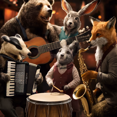animal and music
