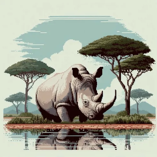 pixel animals