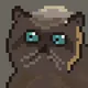 Miggles Pixel Cat