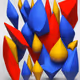 Abstract 3D pixel
