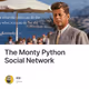 The Monty Python Social Network