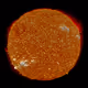 Solar system 3D on base