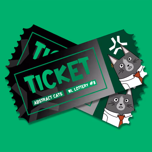 Abstract Cats Lottery #8