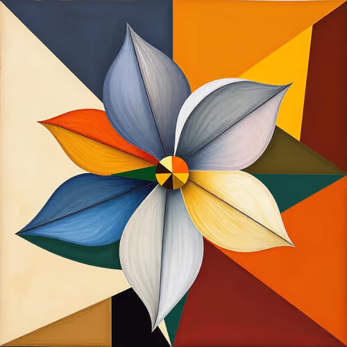 Cubist Flowers Base