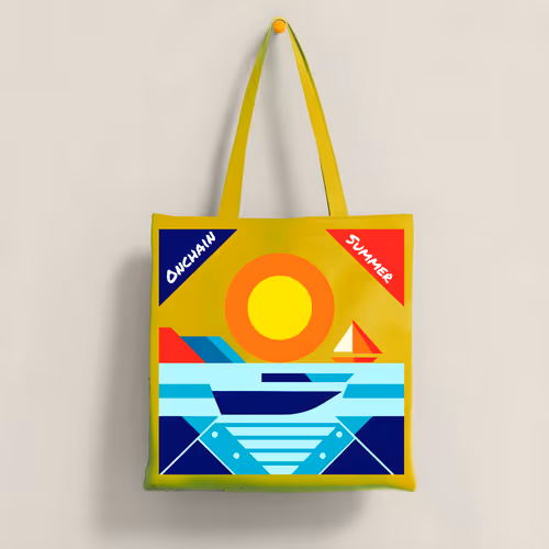 Onchain Summer Tote Bag