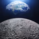 Ethereum shines golden in space.