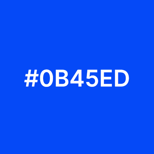 #0B45ED