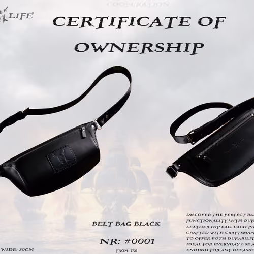 Belt bag black