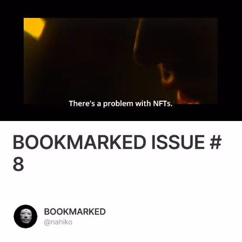 BOOKMARKED ISSUE #8