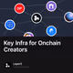 Key Infra for Onchain Creators