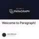 Welcome to Paragraph!