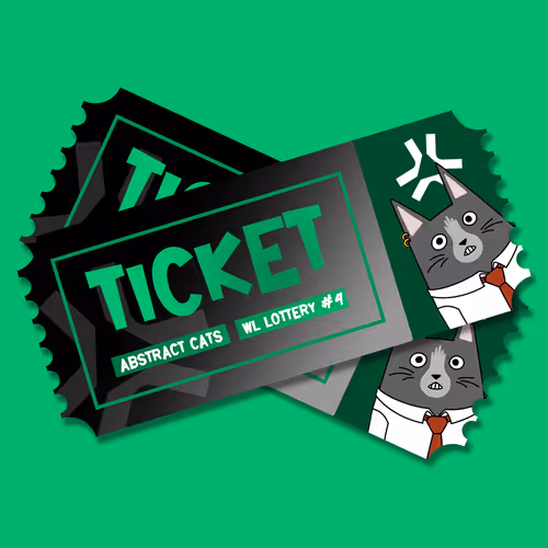 Abstract Cats Lottery #4