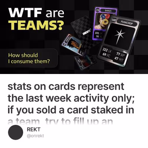 WTF Are Uncuts Teams and How To Consume Them?