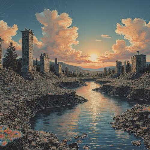 Destruction and Beauty of Nature