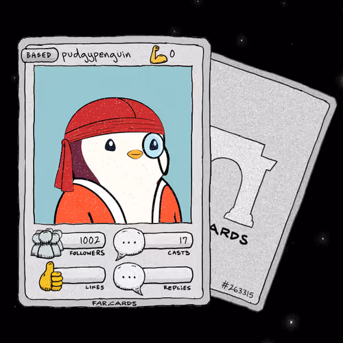 far.cards - pudgypenguin