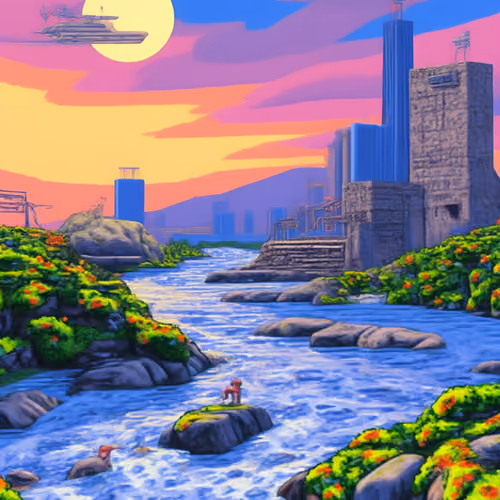 river