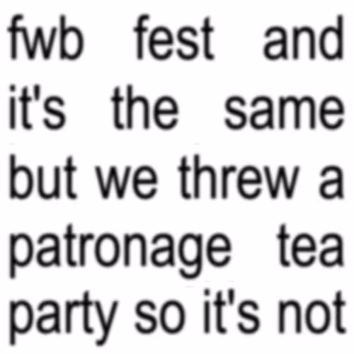 patronage tea party ???? artifacts
