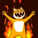 Cat fire