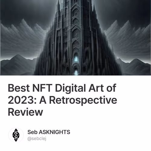 Best NFT Digital Art of 2023: A Retrospective Review