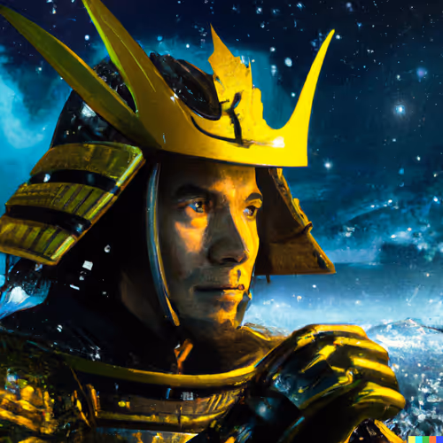 Samourai Starry Night