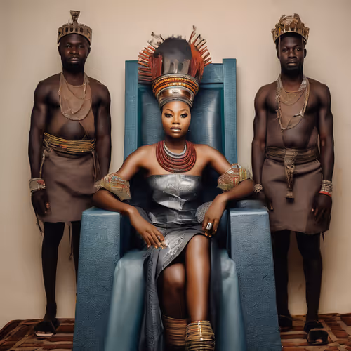 Afro-Art :An Artistic Fusion of African Heritage and AI"