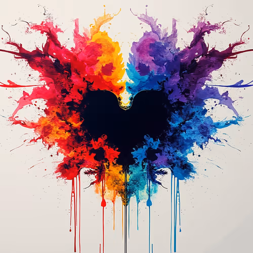 Kaleidoscopic Rorschach