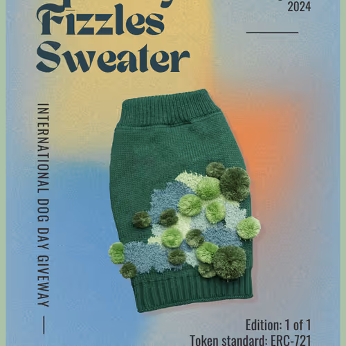 sprouty fizzles sweater | furrend x pebot