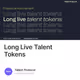 Long Live Talent Tokens