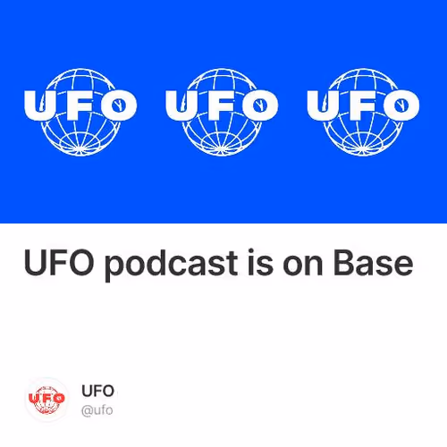 UFO podcast is on Base