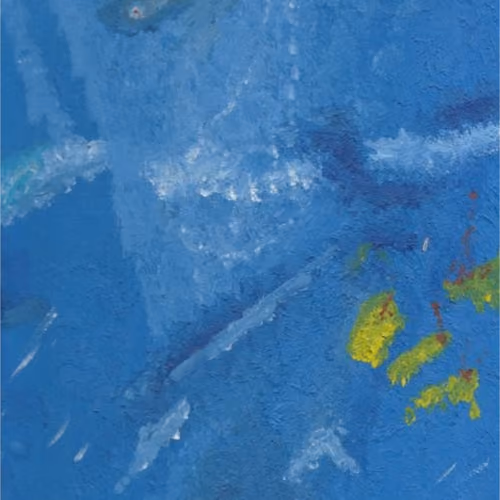Man lost in the sea