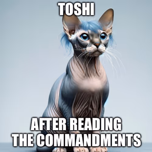 Toshi gets baptized.