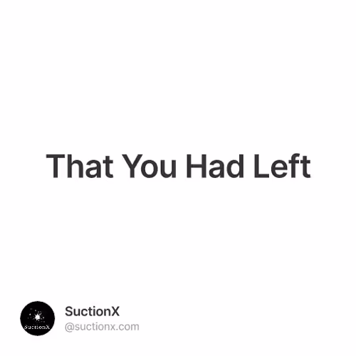 That You Had Left