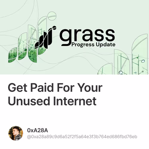 Get Paid For Your Unused Internet