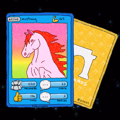far.cards - mustang