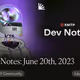 Dev Notes: June 20th, 2023
