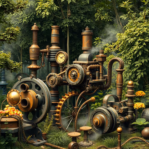 Steampunk Gardens Base