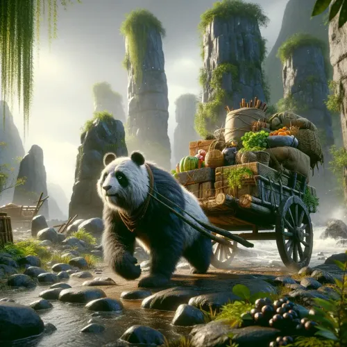 Stone Age Panda