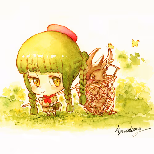 Watercolor paintings