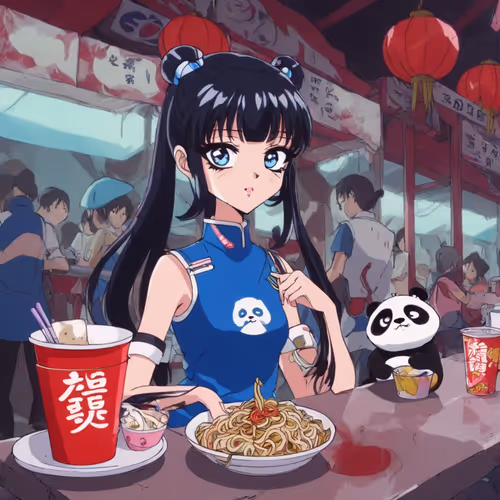 Ramen Rendezvous with Panda