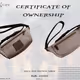 Belt bag brown / gray