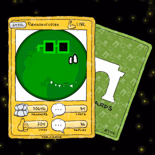 far.cards - flexasaurusrex
