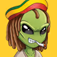 Alien Bob marley