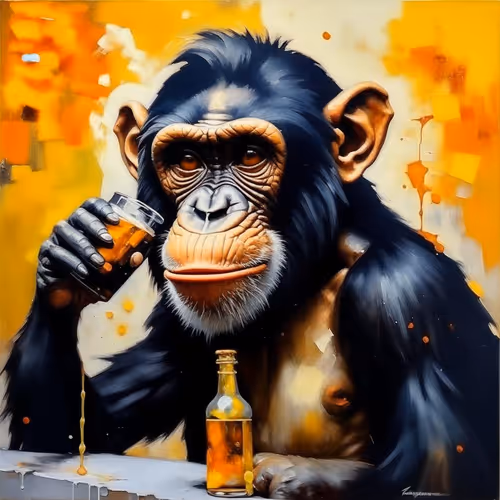 Unique Oiled Monkeys