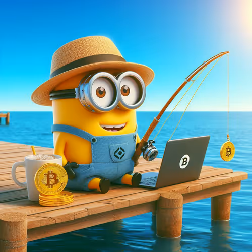 minion fishing btc