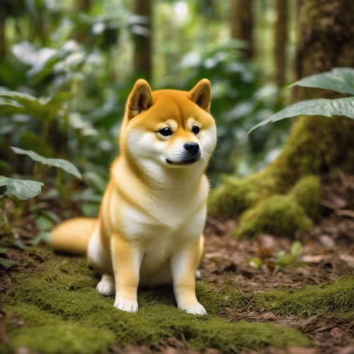Rainforest Doge Puppy