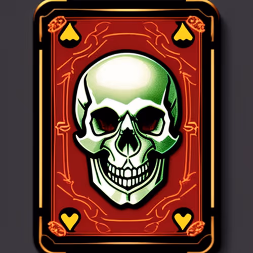 Skull Card