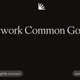 Network Common Goods
