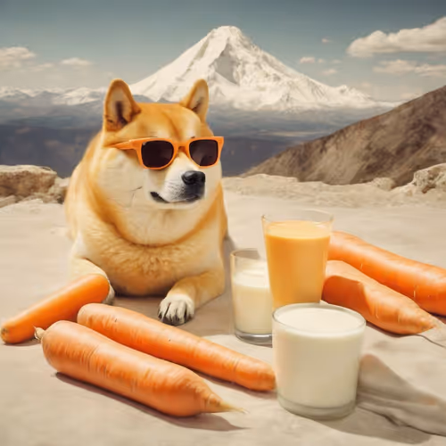 milk me carrot me mountain me