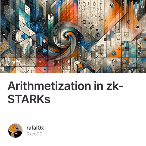 Arithmetization in zk-STARKs