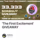 'The First Excitement' GIVEAWAY
